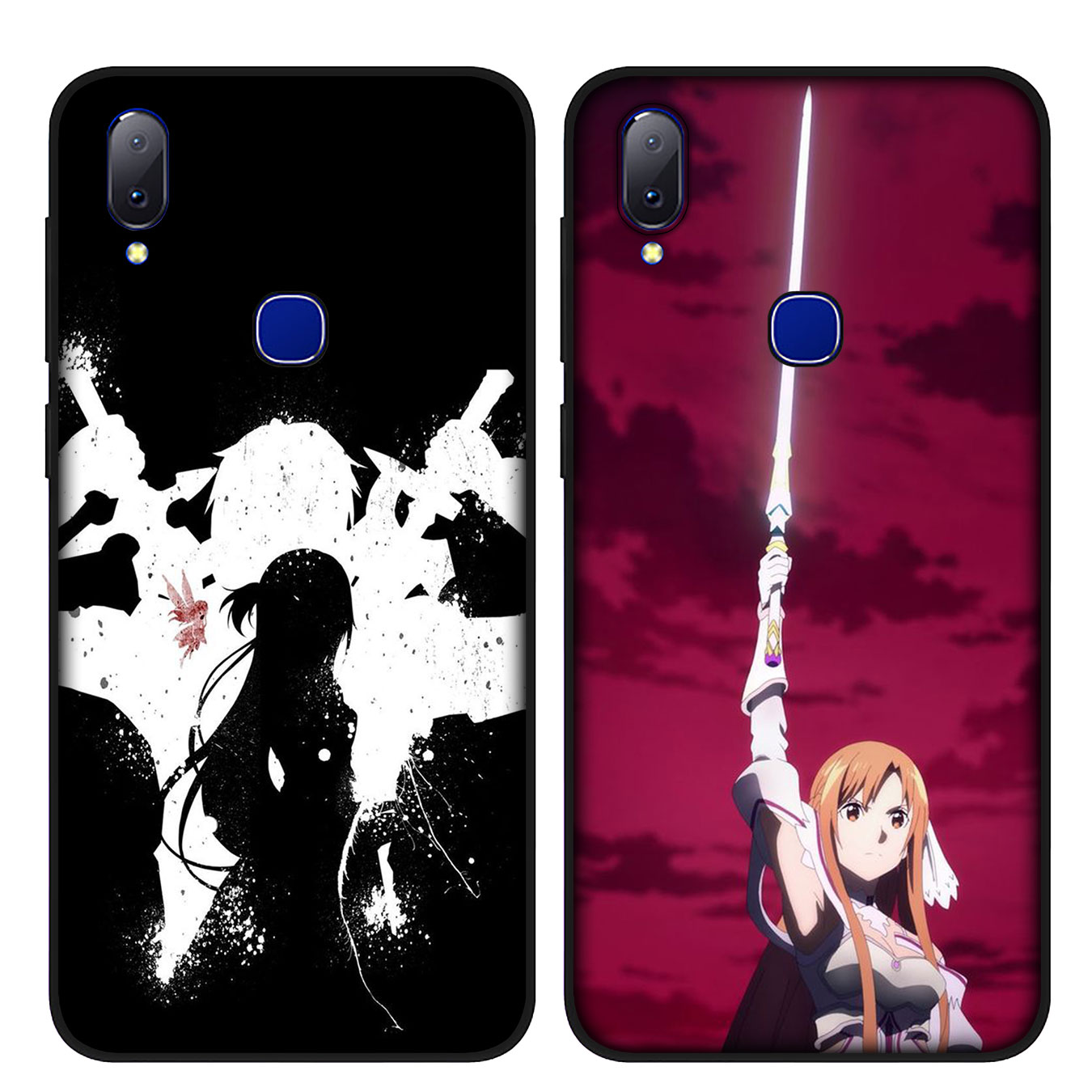 Ốp Điện Thoại Silicon Mềm In Hình Sword Art Online Cho Iphone 12 Mini 11 Max Pro Se 2020 Xr