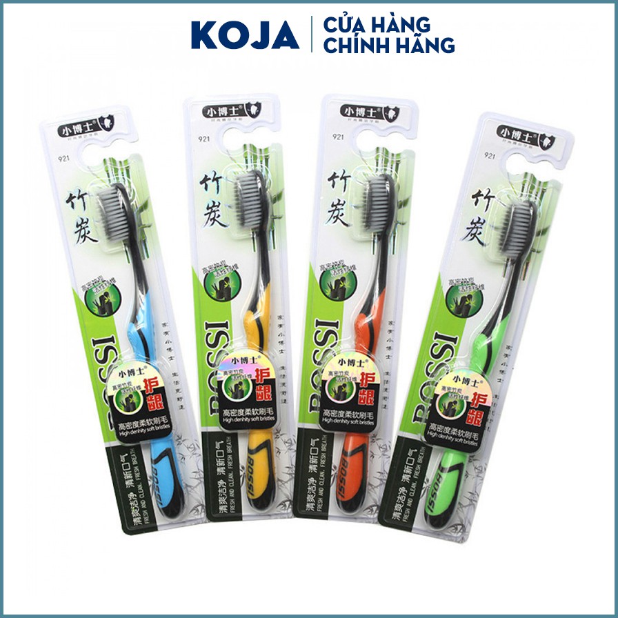 Bàn chải đánh răng quốc dân Hàn Quốc than Tre BOSSI 921