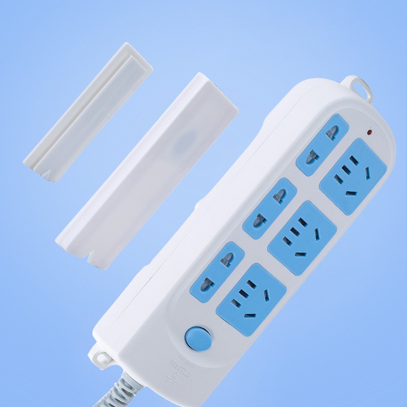Giá Đỡ Treo Tường Cố Định Ổ Cắm Điện Miếng Dán Tường Treo Ổ Cắm Điện WIFI dấu ngoặc