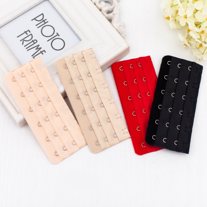 Đai 3 Hàng 6 Móc Mở Rộng Cho Áo Ngực Lưng Có Thể Điều Chỉnh