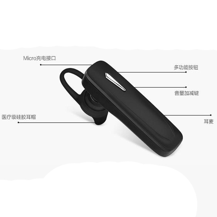 Tai Nghe ko dây Bluetooth 1 bên Nhét Tai M165/M163 Mini V4.1 Không Dây Cho Mọi Loại Điện Thoại