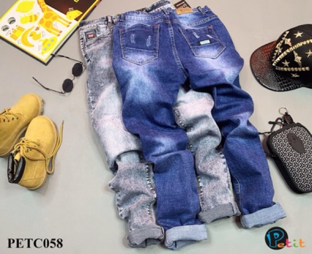 Quần jean quần bò size cồ đại cho bé trai bé gái 1NJC-176-145  _Lan Nhi
