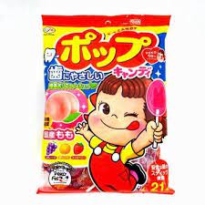 Kẹo mút trái cây Fujiya pop candy 122g Nhật Bản