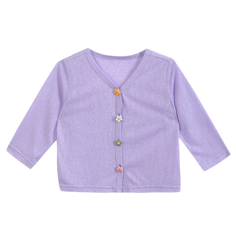 ▶Áo Khoác Cardigan Chống Nắng / Tia Cực Tím Siêu Nhẹ Phong Cách Phương Tây Thời Trang 2022 Cho Bé Gái#8.21