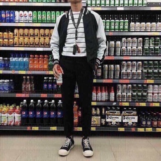 Áo khoác dù bomber nam nữ
