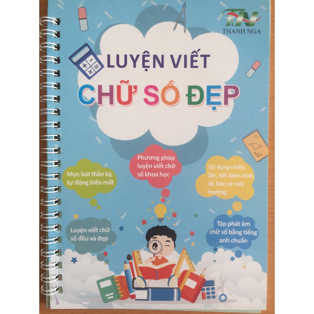 Combo 01 tập đánh vần tiếng việt và bộ 03 quyển tập tô viết chữ thần kỳ cho bé