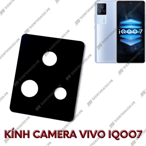 Mặt kính camera vivo iqoo 7 có sẵn keo dán