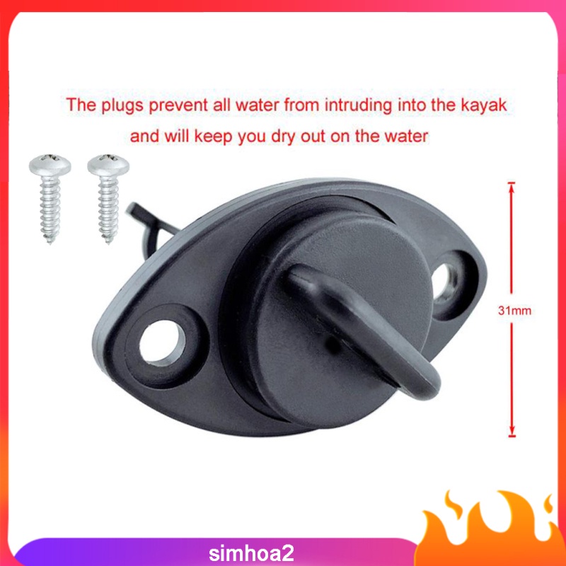 Marine Boat Drain Plug with Screws- Fits in a 1"/25mm diameter hole | BigBuy360 - bigbuy360.vn