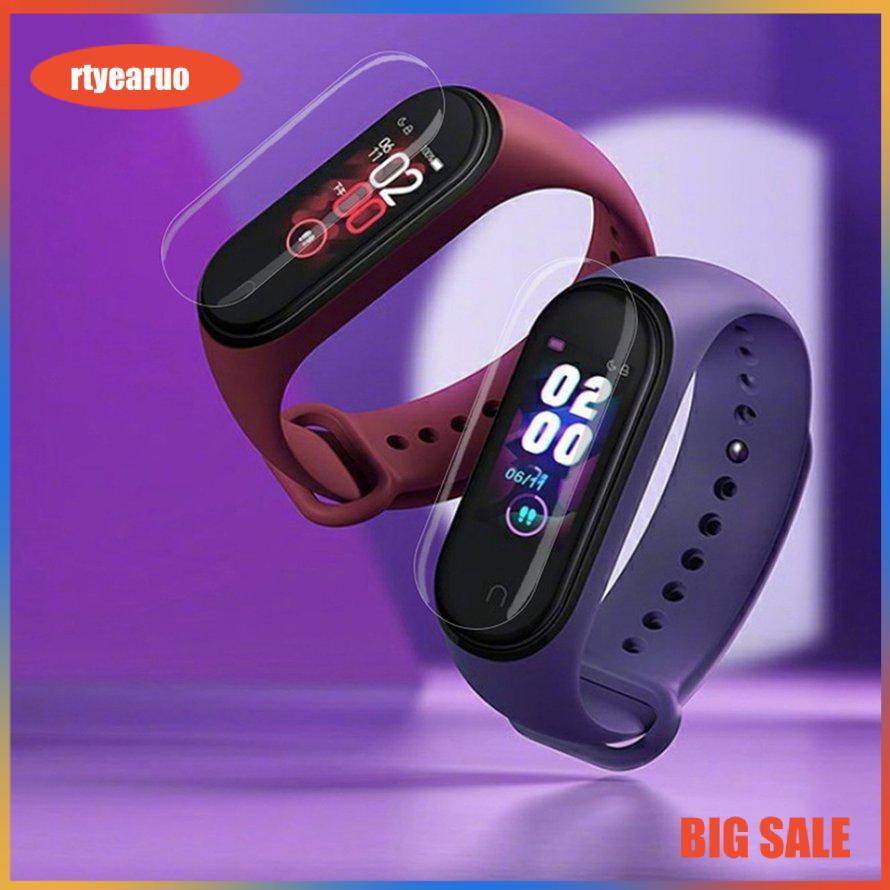 Film dán HD bảo vệ toàn màn hình cho đồng hồ Xiaomi Mi Band 4 chống thấm nước và chống trầy chất lượng cao