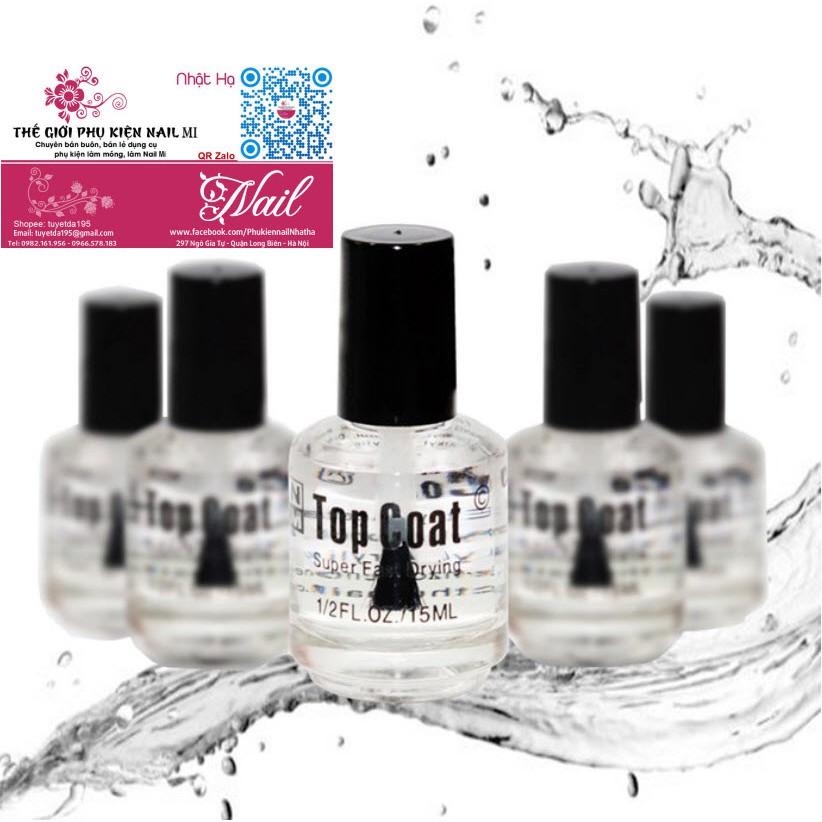 Nước Sơn Bóng Mau Khô Top Coat