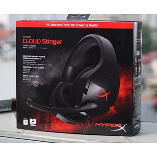 Tai nghe HyperX CLOUD STINGER HX-HSCS-BK (Đen)
