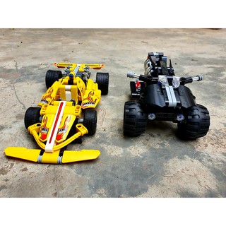 Mô hình xe đua lắp ghép Blucco Tech Vehicle Series