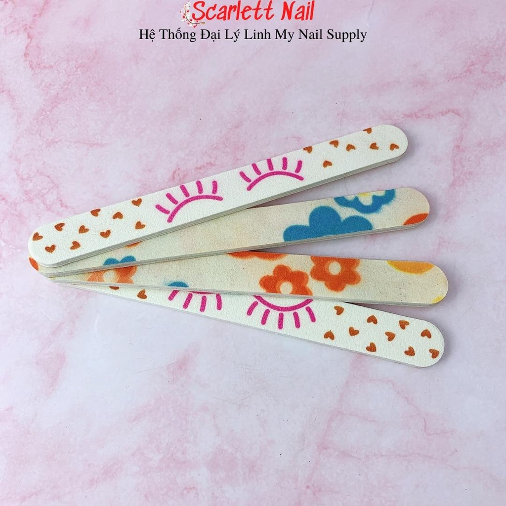 Dũa Móng Tay Nhiều Độ Nhám Và Màu Sắc Khác Nhau Giao Ngẫu Nhiên
