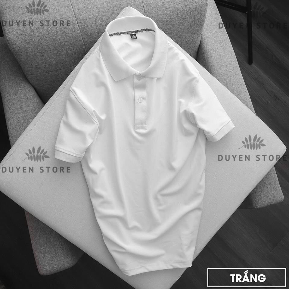 Áo Polo nam Cao Cấp Basic vải cá sấu Poly Thái kháng khuẩn, chống nhăn, thoáng mát (Size S - 3XL)