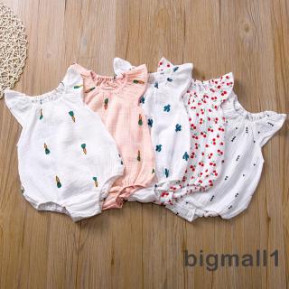 Áo Liền Quần In Hình Quả Anh Đào Đẹp Mắt Cho Bé Gái