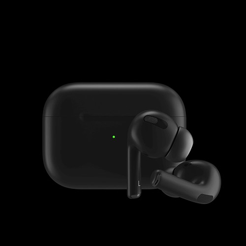 Tai nghe bluetooth mini i5000 Blackpods Pro, đen nhám huyền bí, Có chống ồn, đỏi tên, Định vị, Sạc không dây. BH 6 tháng | BigBuy360 - bigbuy360.vn