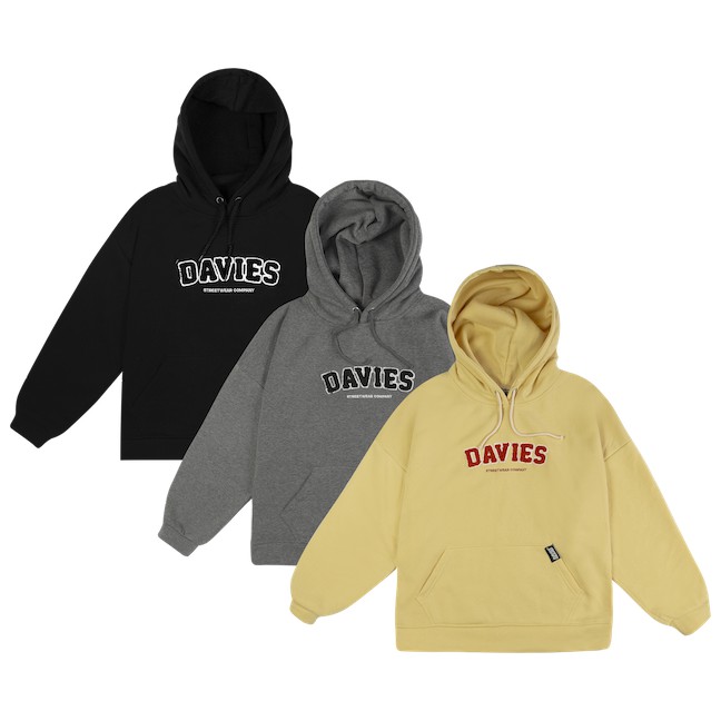 Áo hoodie nữ nỉ bông có nón Davies brand - Davies Cotton Hoodie | BigBuy360 - bigbuy360.vn