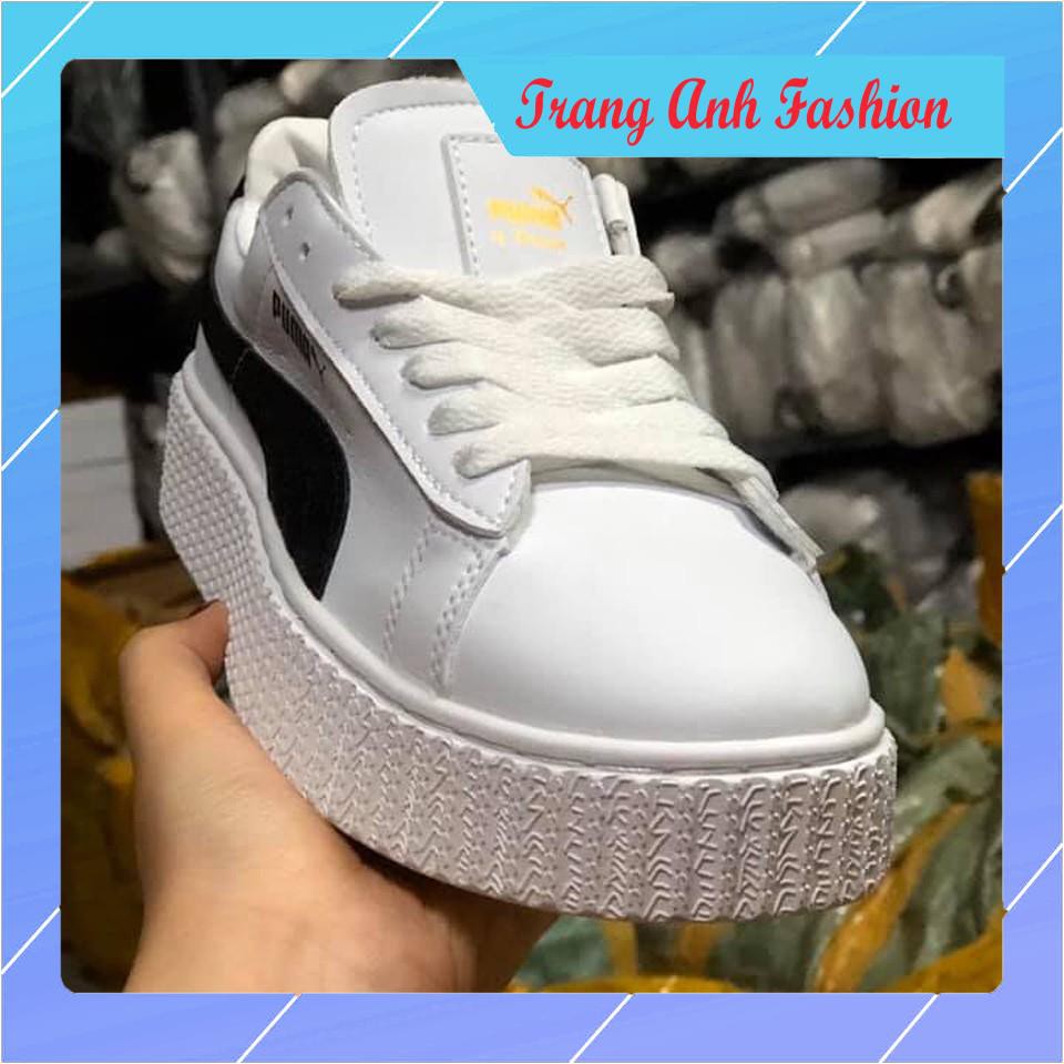 [Hot trend-Freeship] Giày thể thao Puma trắng kẻ đen 1.1 - Trang Anh Fashion