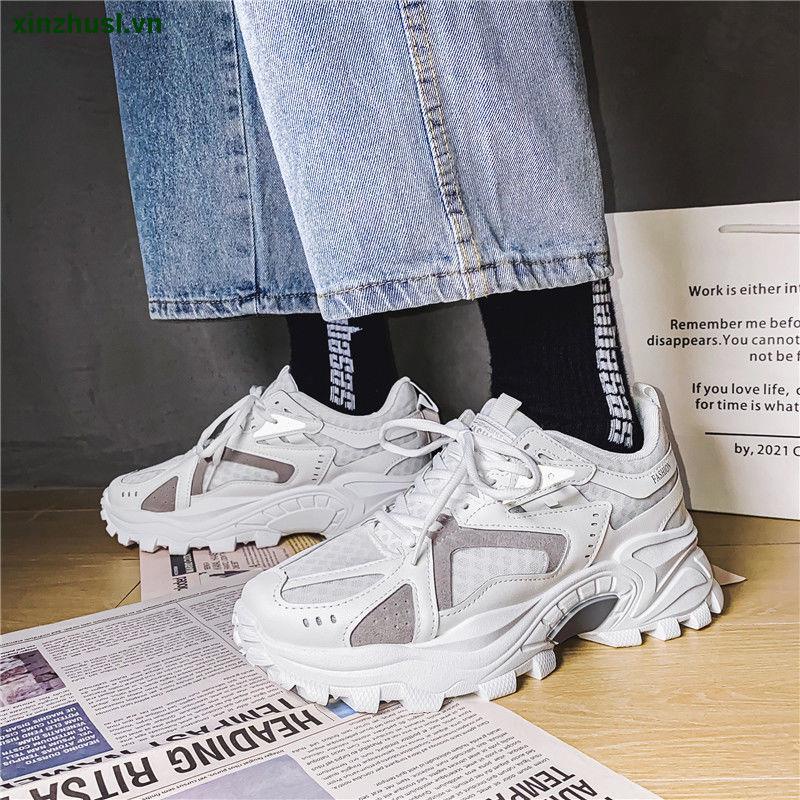 Giày thể thao nam đế dày phong cách mới Hàn Quốc 2021