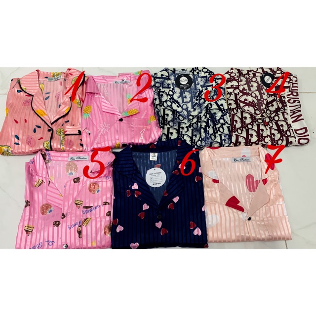 BỘ MẶC NHÀ PIJAMA CỘC ĐÙI HÌNH 👚👚 | BigBuy360 - bigbuy360.vn