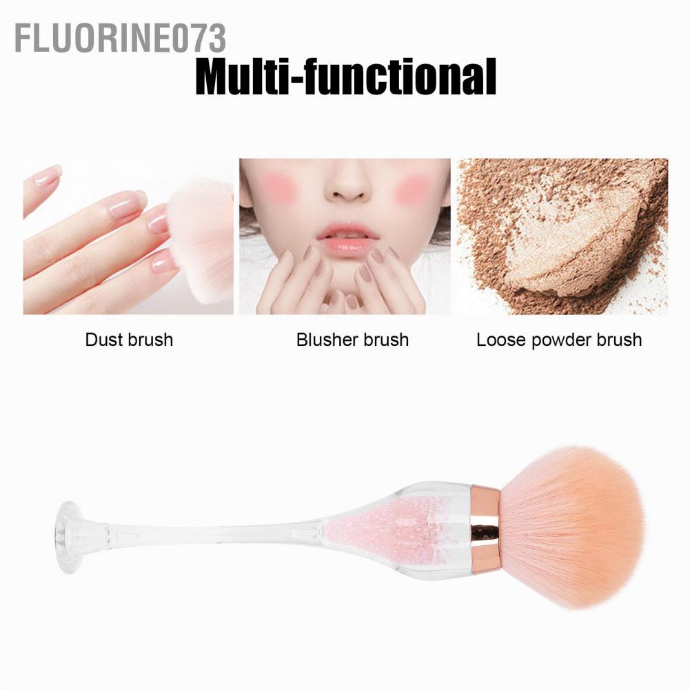 [Hàng mới về] Cọ đánh má hồng/ phấn phủ dạng bột/ phủi bụi làm móng nhỏ gọn chuyên nghiệp