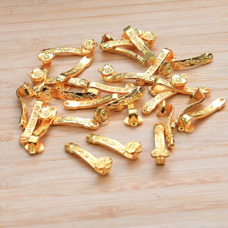 01 gậy Như Ý kim loại size 30x9mm