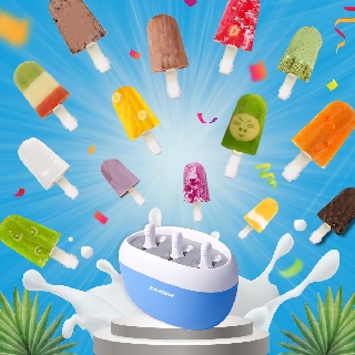 Máy làm kem tươi siêu tốc- Háng chính hãng