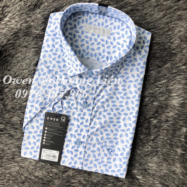 🔥 SALE (Chính Hãng) Sale 10.10 . Sơ mi cộc tay Owen BA90003 - Áo sơ mi nam ngắn tay Cực Đẹp .1 . Đẹp . New * ' . 🔥