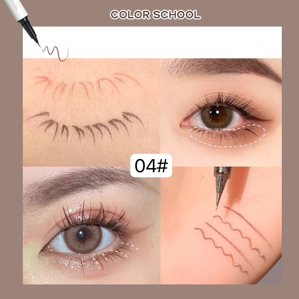 Bút kẻ mắt COLOR SCHOOL Bright Eyes Very Thin Eyeliner HOLD LIVE Ink rhyme poetry HL299 HLIV35 CS015 COLO04