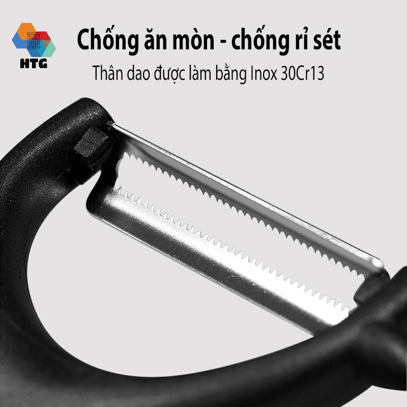 Dụng cụ bào, nạo, gọt rau củ quả inox Xiaomi Huohou cao cấp, hàng chính hãng