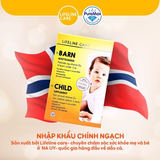 Dầu cá Kim Cương LifelineCare Child - {Hàng Công Ty Chính Hãng}