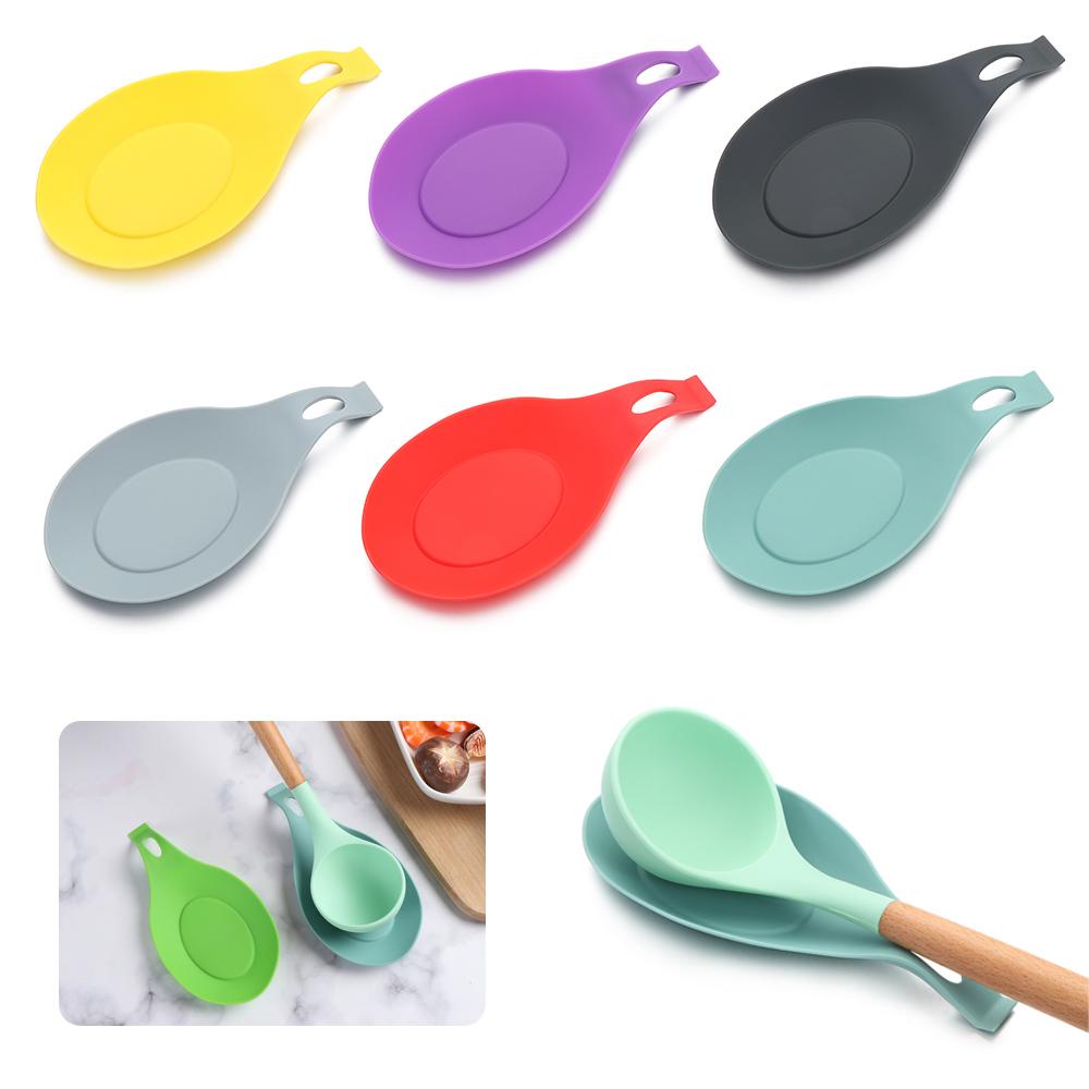 LEISURE Giá Đỡ Muỗng / Nắp Nồi Tiện Dụng Cho Nhà Bếp