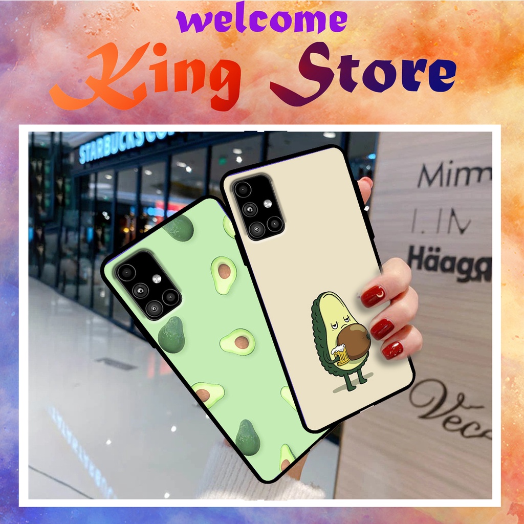 [Free Ship] Ốp lưng Samsung M21/M30/M30s/M31/M51 in hình Trái bơ siêu đẹp, độc, lạ_KINGSTORE.HN_Ốp SS