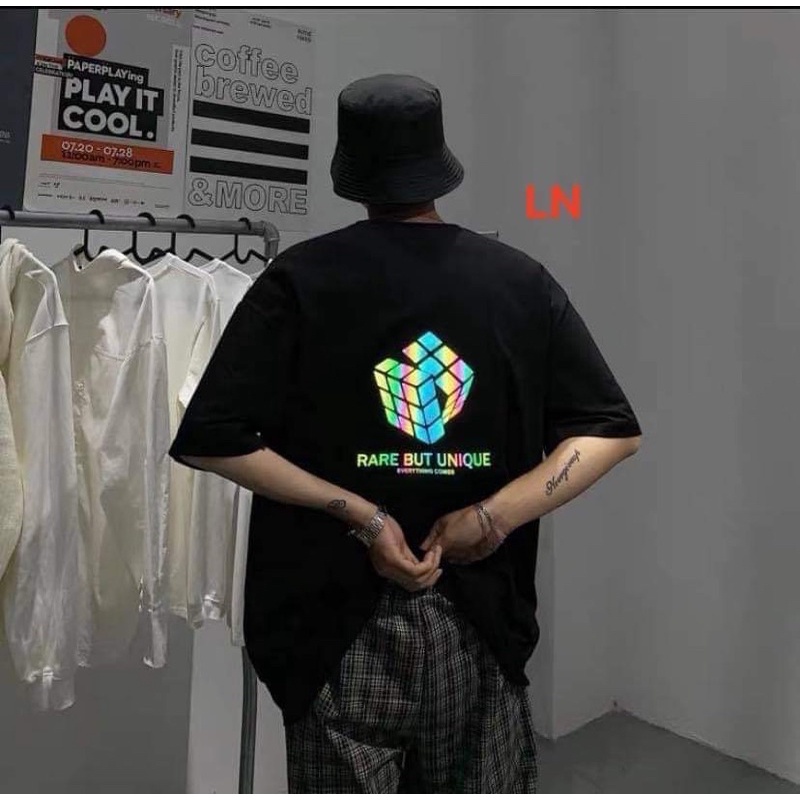 Áo phông Rubic phản quang 7m DA6