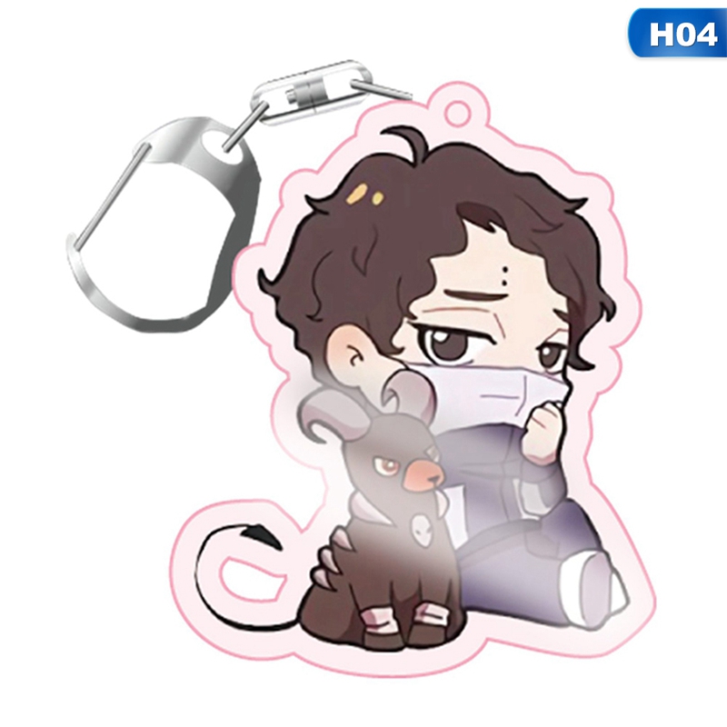 Tmdbyx Móc khóa Acrylic Haikyuu dễ thương