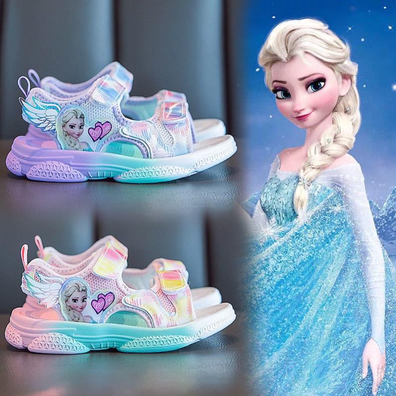 [Cực Chất- Uy Tín] Dép Sandal Bé Gái Size 21-32 Hình Elsa Siêu Nhẹ Siêu Bền Chất Quảng Châu