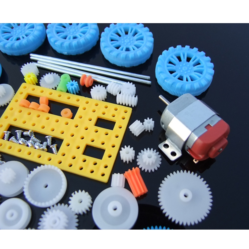 Bộ 50 Bánh Răng Nhựa Cho Tự Làm Mô Hình Robot Xe Hơi