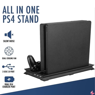 Đế Sạc Đứng Mỏng Có Quạt Tản Nhiệt Cho PS4 4 PS 4 S