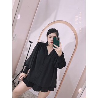 [MÚP BIGSIZE 60-100KG] Áo cổ V habutai