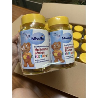 Kẹo gấu dẻo chip chip mivolis Đức