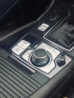 Ốp nút điều khiển hộp số mazda 3,6,cx5!