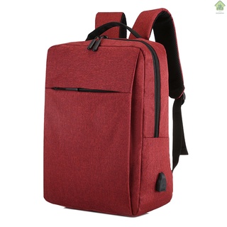 Ba Lô Đựng Laptop 15 / 17 Inch Có Cổng Sạc Usb Tiện Dụng