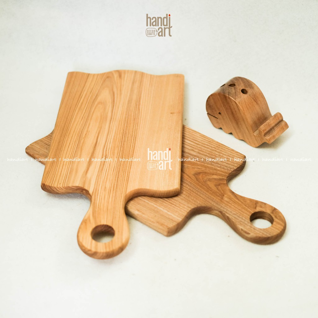 Thớt gỗ handmade - Thớt gỗ decor - Wooden cutting board