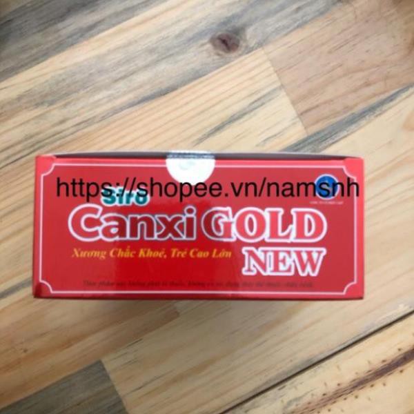 SIRO CANXI GOLD new Hỗ trợ trẻ phát triển chiều cao, hệ xương răng, hỗ trợ khắc phục tính biếng ăn