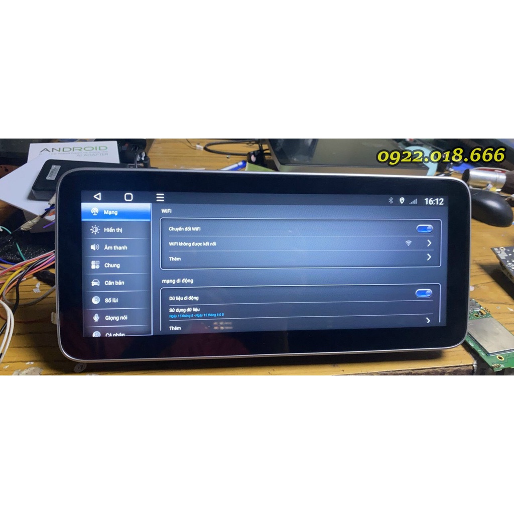 Màn Hình Android 12,3 inch Lắp Cho Xe Mazda 3- Kích Thước Và Cấu Hình Siêu Khủng  - Đột Phá Năm 2022