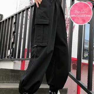 [SẴN M] Quần Jogger Kaki Rút Dây Ống - [Bonbon Order Ulzzang]