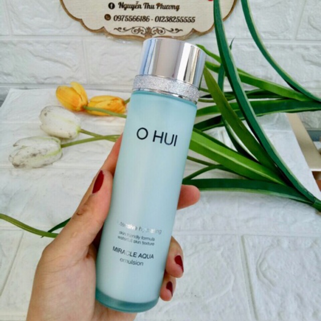 SỮA DƯỠNG SÁNG DA OHUI 130ML (TÁCH SET)