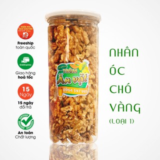 💟[FREE SHIP] 500g Nhân Óc Chó Vàng Tách Vỏ - Óc chó Loại 1 Ngon Giòn - Tốt cho phụ nữ đang thai - Trùm ăn vặt