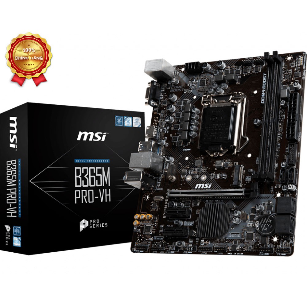 Bo mạch chủ MSI B365M PRO-VH Chính hãng Mai Hoàng