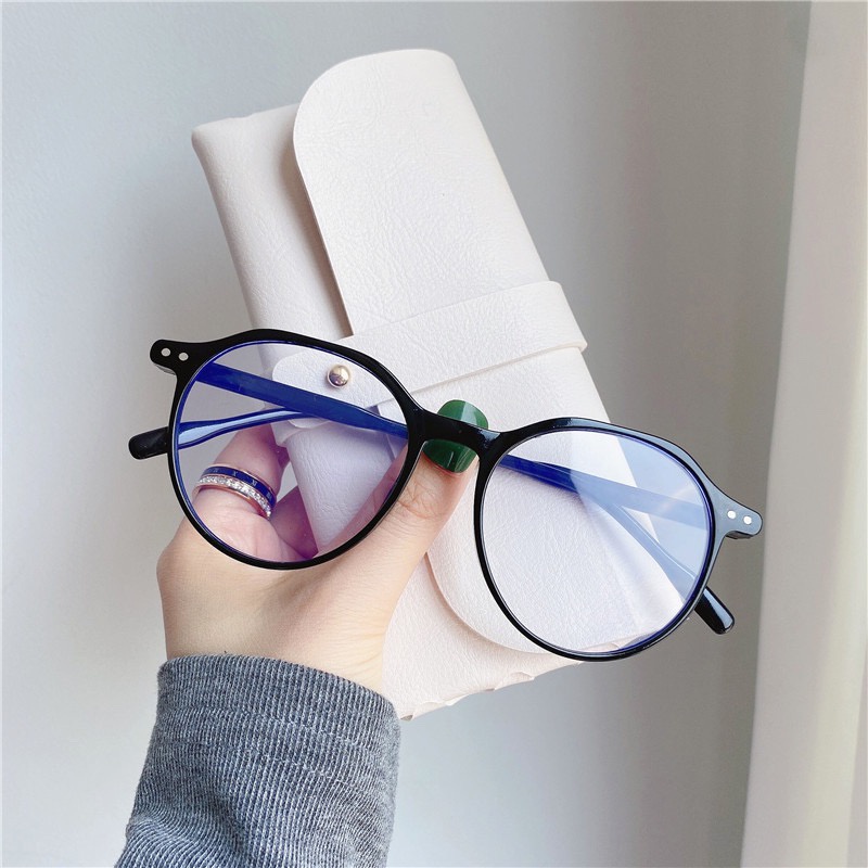 Mắt Kính Gọng Cận Form Đa Giá Đính 2 Chấm 659 Hot Trend Phong Cách Ulzzang Hàn Quốc Cá Tính - Hazo